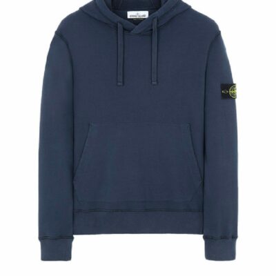 stone island hoodie navy blue