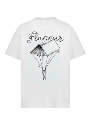 FLANEUR T-Shirt WHITE  F15182 – Image 2