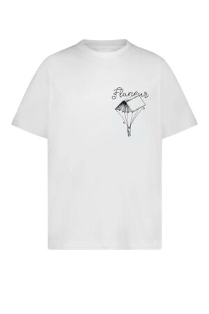 FLANEUR T-Shirt WHITE  F15182